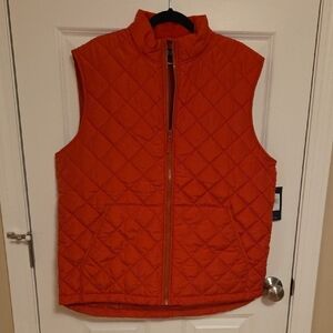 Chaps Orange Puffer Jacket
